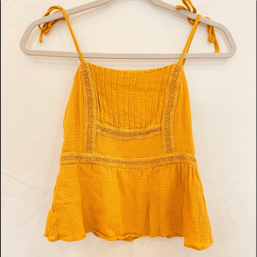 Yellow Harper Heritage Top